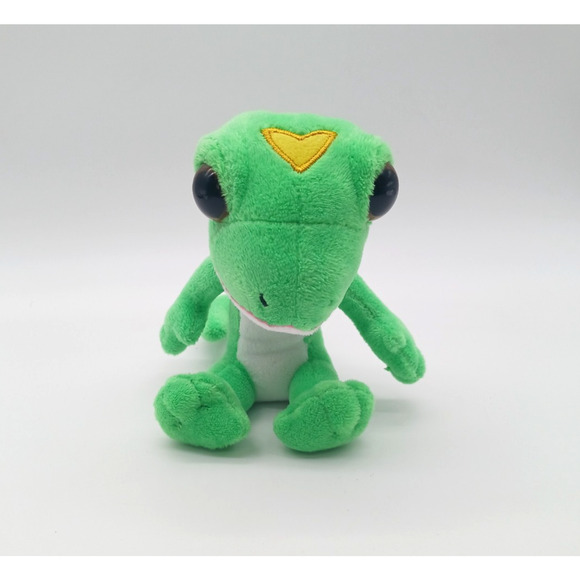 6" Geico Gecko Insurance Promo Plush Toy Green Lizard Stuffed Animal Advertising
